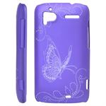 Sommerfugle Cover til HTC Sensation (Purple)